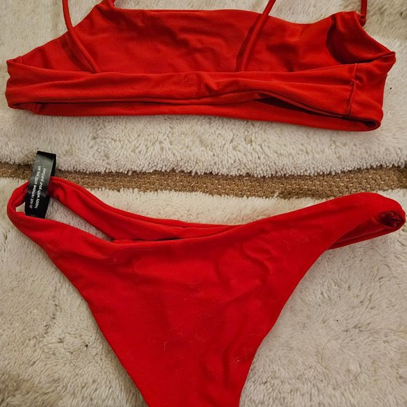 Brand new Ark Swimwear Red Bikini XS *UPDATED* - Picture 3 of 7